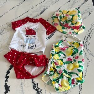 Janie and Jack and Gymboree swimsuit bundle